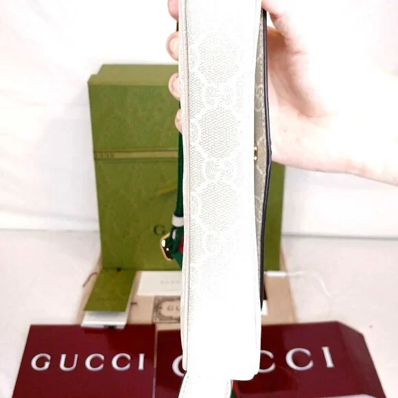 Gucci Envelope Flap Ophidia Pochette Crossbody - Picture 4 of 5
